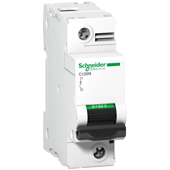 SCHNEIDER ELECTRIC ACTI9 C120N kismegszakító, 1P, C, 80A (A9N18357)