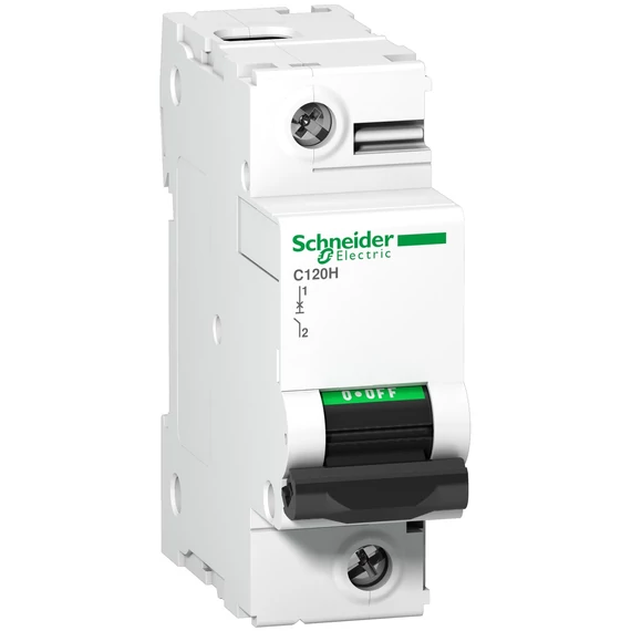 SCHNEIDER ELECTRIC ACTI9 C120H kismegszakító, 1P, C, 100A (A9N18447)