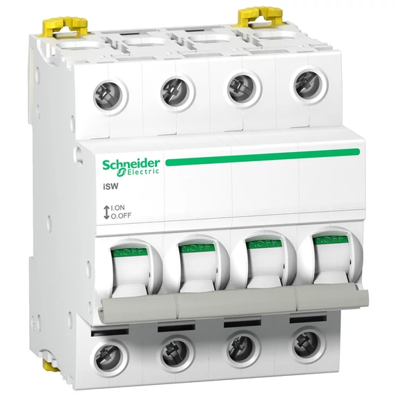 SCHNEIDER ELECTRIC ACTI9 iSW terheléskapcsoló, 4P, 40A, 415AC (A9S65440)