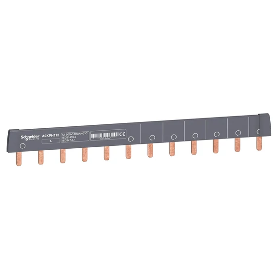 SCHNEIDER ELECTRIC ACTI9 Darabolható gyűjtősín 100A, 1P, 12M (A9XPH112)