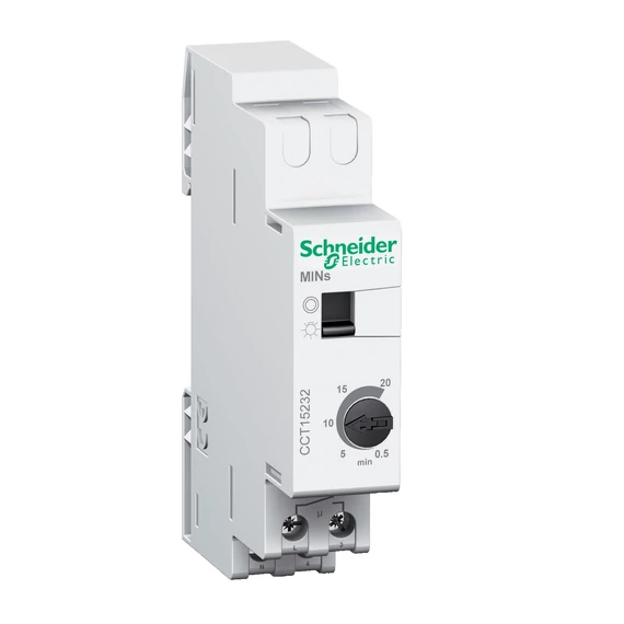 SCHNEIDER ELECTRIC ACTI9 MINs lépcsőházi időrelé, 0.5-20 perc (CCT15232)