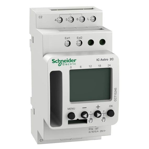 SCHNEIDER ELECTRIC ACTI9 IC Astro 2C SMART programozható alkonykapcsoló (CCT15245)