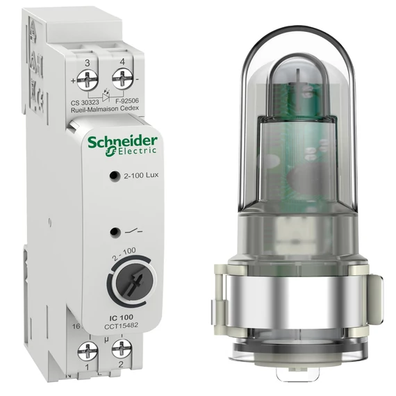 SCHNEIDER ELECTRIC ACTI9 IC100 programozható alkonykapcsoló (CCT15482)