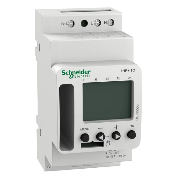 SCHNEIDER ELECTRIC ACTI9 IHP+ 1C SMARTe (24/7) programozható időkapcsoló (CCT15550)