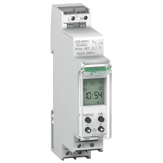 SCHNEIDER ELECTRIC ACTI9 IHP 1c 18mm digitális időkapcsoló (CCT15854)