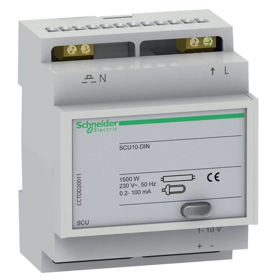 SCHNEIDER ELECTRIC ACTI9 SCU10-DIN dimmer, 1-10V (CCTDD20011)