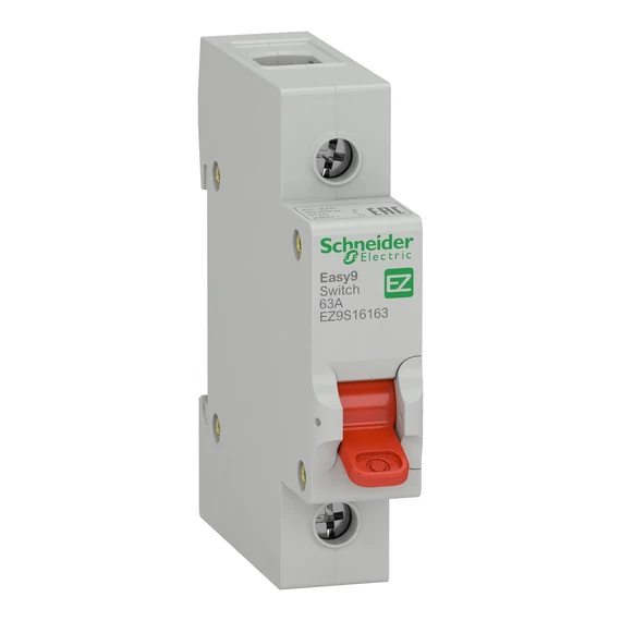 SCHNEIDER ELECTRIC EASY9 PRO Szakaszolókapcsoló, 1P, 63A (EZ9S16163)