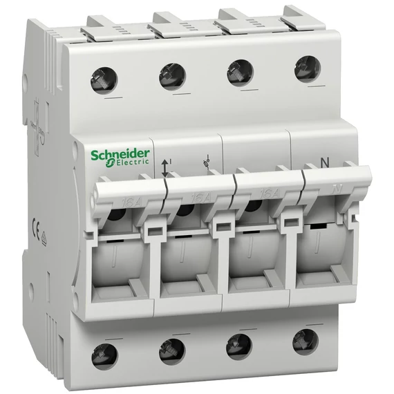 SCHNEIDER ELECTRIC ACTI9 Kapcsolható olvadóbiztosítós szakaszoló, D01 3P-N, 16A (MGN01716)