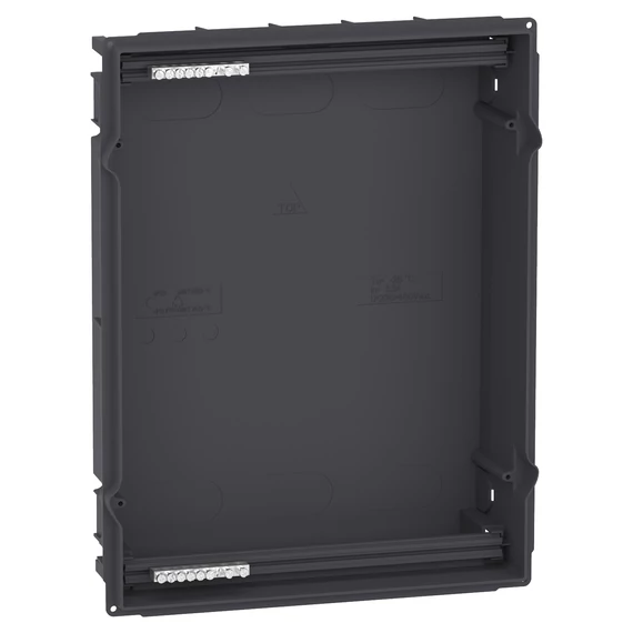 SCHNEIDER ELECTRIC RESI9 MP Kiselosztó hátlap, süllyesztett, 2x12 modul, PEN sín (MIP82212)