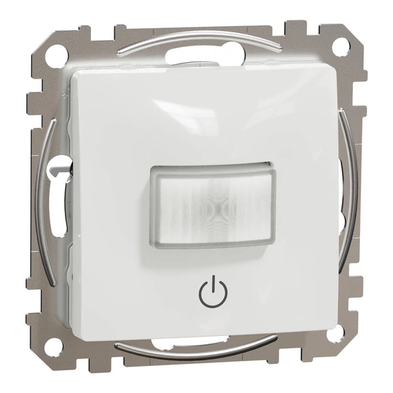 SCHNEIDER ELECTRIC SEDNA WISER Mozgásérzékelő, nyomógombos fényerőszabályzóval, 160°, fehér (SDD111386)