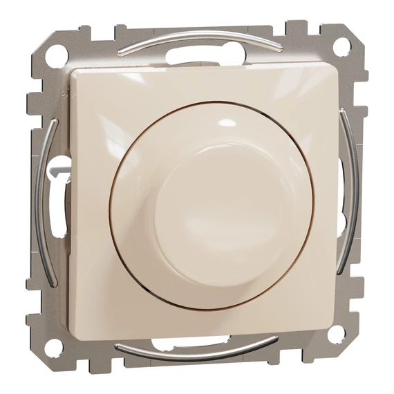 SCHNEIDER ELECTRIC SEDNA WISER Univerzális, forgatógombos, LED fényerőszabályzó, bézs (SDD112382)