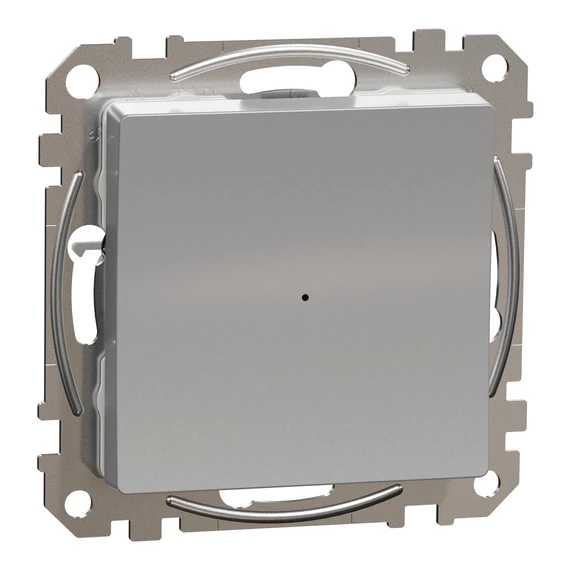 SCHNEIDER ELECTRIC SEDNA WISER Univerzális, nyomógombos, LED fényerőszabályzó, alumínium (SDD113381)