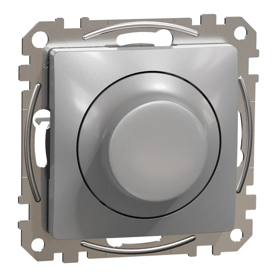 SCHNEIDER ELECTRIC SEDNA WISER Univerzális, forgatógombos, LED fényerőszabályzó, alumínium (SDD113382)
