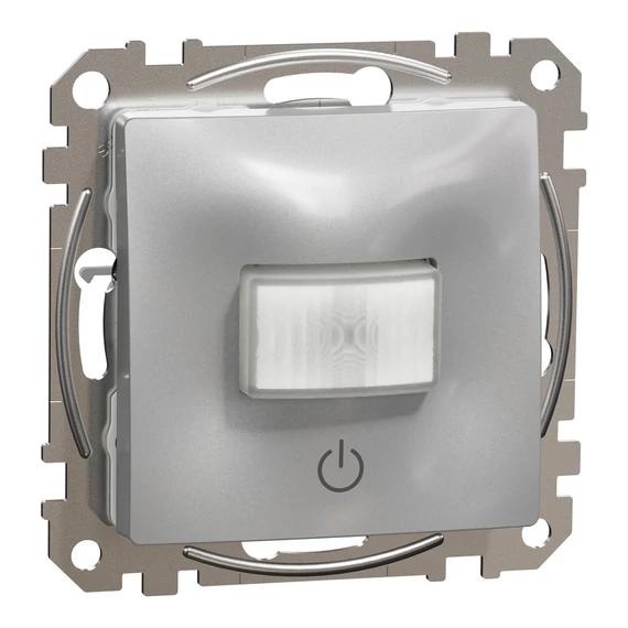 SCHNEIDER ELECTRIC SEDNA WISER Mozgásérzékelő, nyomóval, 160°, 10A, alumínium (SDD113384)