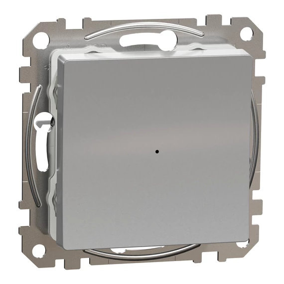 SCHNEIDER ELECTRIC SEDNA WISER Intelligens kapcsoló, időzítő funkcióval, 10A, alumínium (SDD113388)