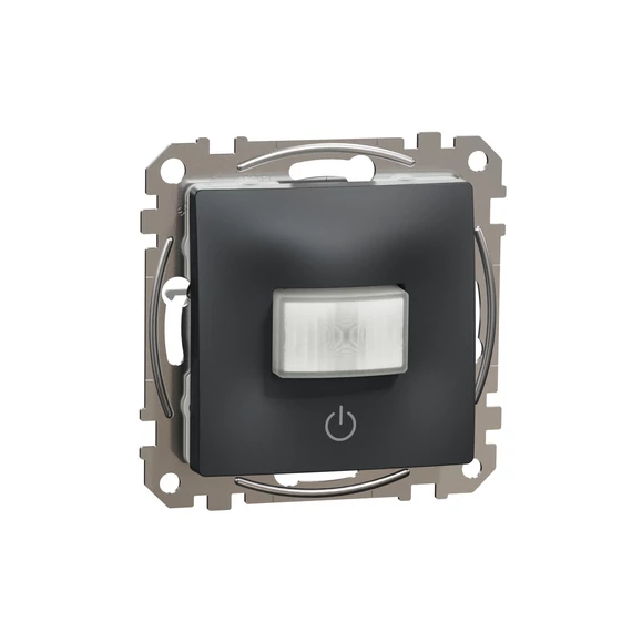 SCHNEIDER ELECTRIC SEDNA WISER Mozgásérzékelő, nyomóval, 160°, 10A, antracit (SDD114384)