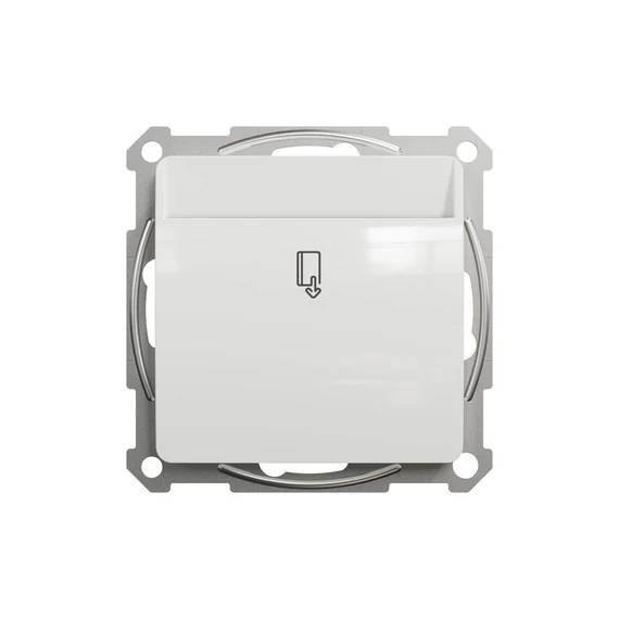 SCHNEIDER ELECTRIC ÚJ SEDNA Kártyás kapcsoló késleltetéssel, csavaros bekötés, 8A, fehér (SDD111121E)