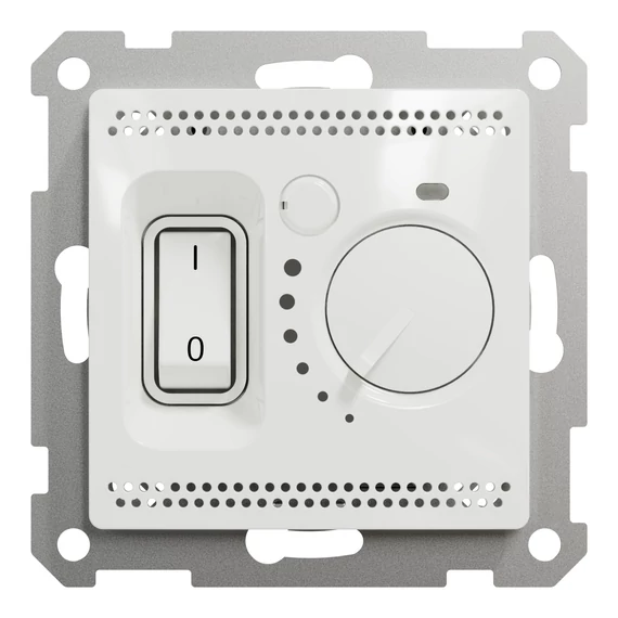 SCHNEIDER ELECTRIC ÚJ SEDNA Szobatermosztát, 10A, fehér (SDD111506)