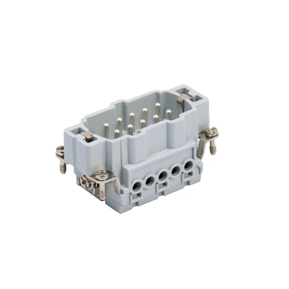 TP ELECTRIC Ipari nehézcsatlakozó, dugó betét, 10x16A/500V/10P+F (TP-24-1016-100-01)
