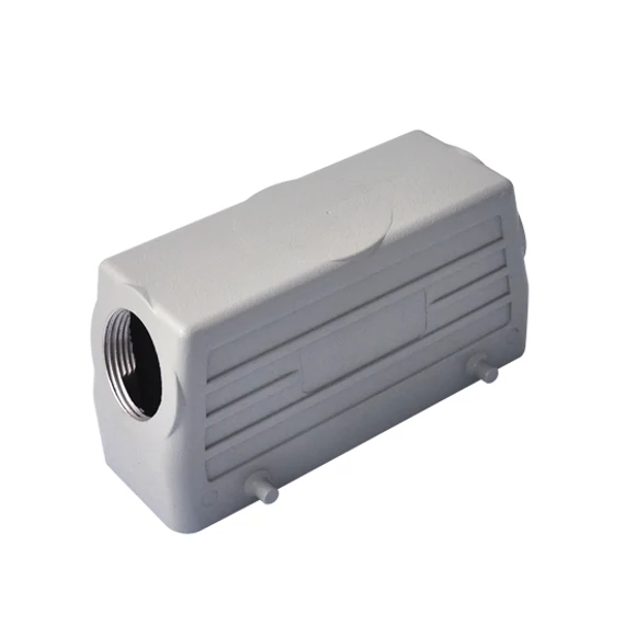 TP ELECTRIC Ipari nehézcsatlakozó, dugó ház, oldalsó bemenet, dupla rögzítő füllel (TP-24-2416-11-06M32)