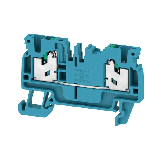 WEIDMÜLLER S2C 2.5 BL SNAP IN Átvezető sorkapocs, kék, 2.5 mm², 24 A, 800 V (2753940000)