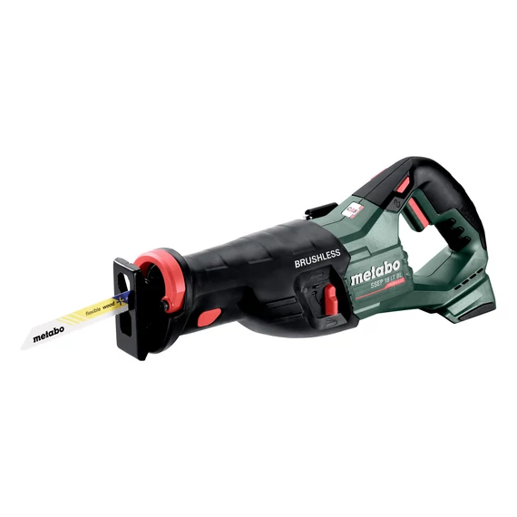 METABO SSEP 18 LT BL Akkus kardfűrész / orrfűrész, 18V, 0 - 3000 /min, 32mm, metaBOX 165 L kofferben (akku és töltő nélkül) (601617840)