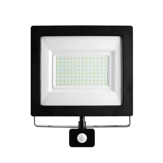 Asalite LED Reflektor Slim 100W 6500K (9000 lumen) + Mozgásérzékelő Szenzor (ASAL0136)