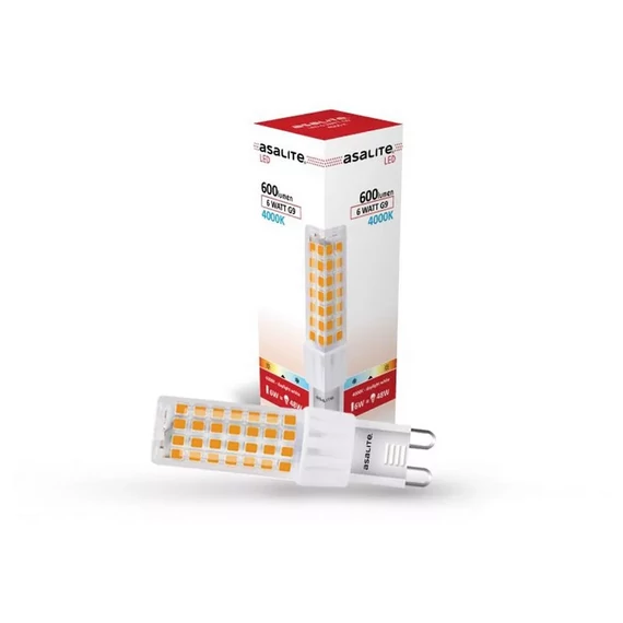Asalite LED Izzó G9 6W 4000K (600 lumen) (ASAL0159)