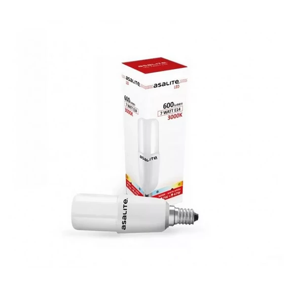 Asalite LED Izzó T37 stick E14 7W 3000K (600 lumen) (ASAL0171)