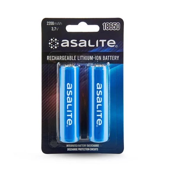 Asalite Újratölthető Li-ion Akkumulátor 18650 2200 mAh B2 (ASAL0238)