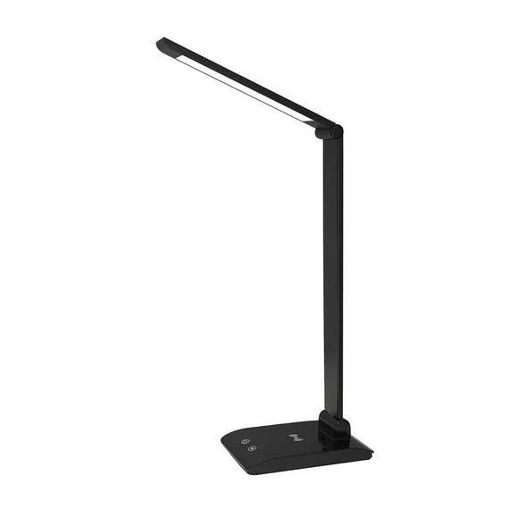 Asalite LED Asztali Lámpa Dimmerelhető 7W (450 lumen) CCT Wireless USB Fekete (ASAL0246)