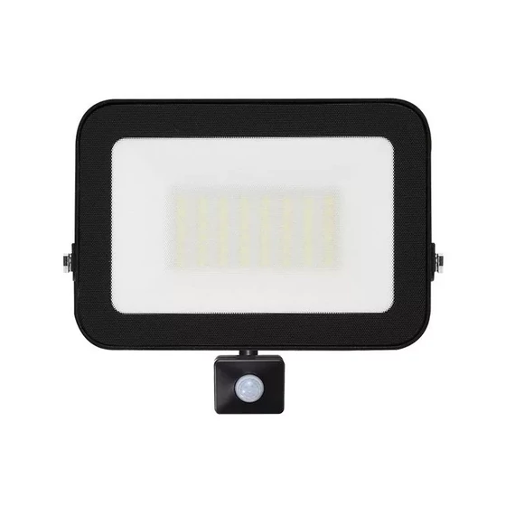 Asalite LED Reflektor Slim 30W 4500K (2700 lumen) + Mozgásérzékelő Szenzor (ASAL0331)