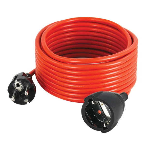 COMMEL Hosszabbító kábel 2P+F alj. és dug. 10 A 250V 2200 W H05VV-F 3G1 / 20m (0872A)