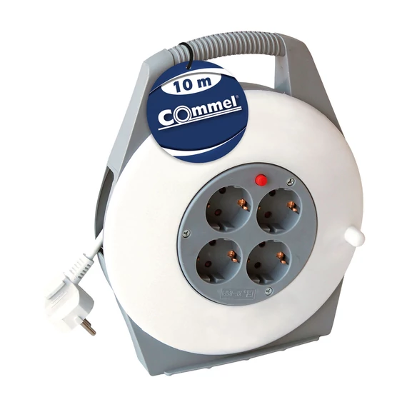 COMMEL Kábel-box 16A 250V 3500W IP20 H05VV-F 3G1/10m (0890)