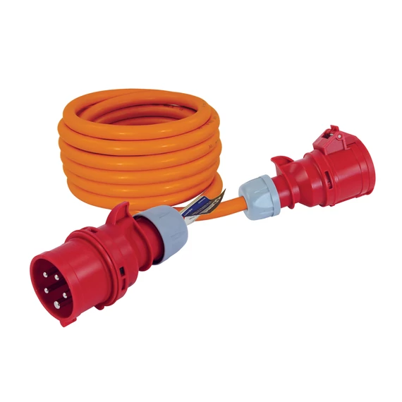 COMMEL Ipari Hosszabbító kábel 3 fázisú, 5P 16A 250V IP44 H07BQ-F 5G2,5 / 5m (221-151)