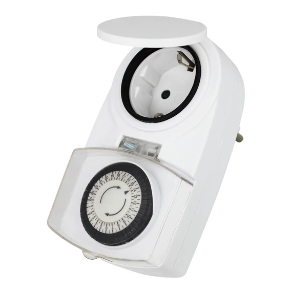 COMMEL Mechanikus időkapcsoló 230V 3500 W, IP44 (260-201)
