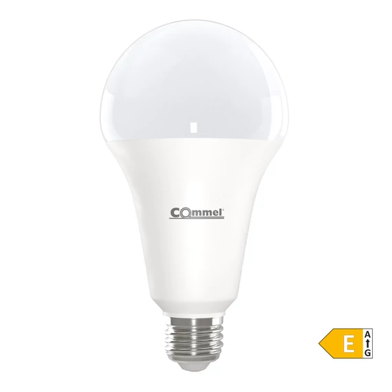 COMMEL LED izzó E27, 20W, 2500 lm, A80, 6500K (305-918)