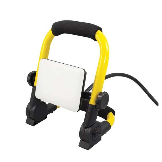 COMMEL LED reflektor, állv., 10W, 6500K, IP44, 1000lm, H05RN-F 3G1/2,5m (308-213)