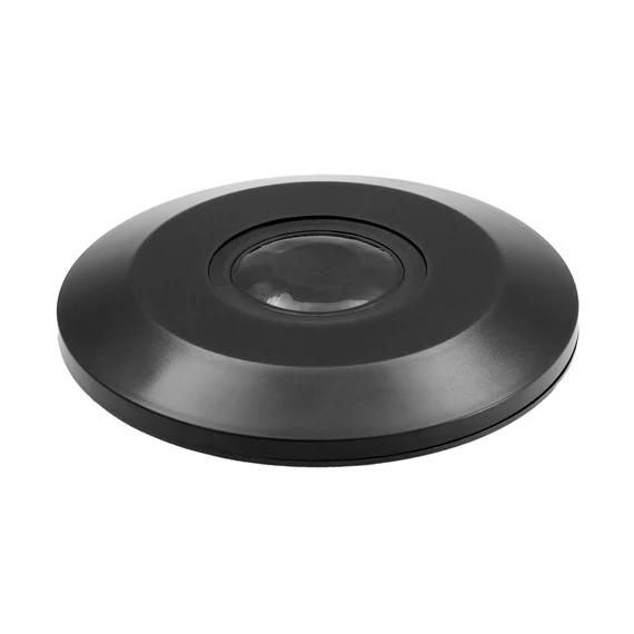 COMMEL Infravörös mozgásérzékelő, 360°, falonkívüli, fekete - 7m, IP20, 230V (311-106)