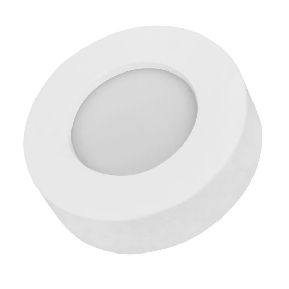COMMEL LED panel 6W, kerek, fk., állítható színhőm., 400lm, beép. driverrel (337-308)