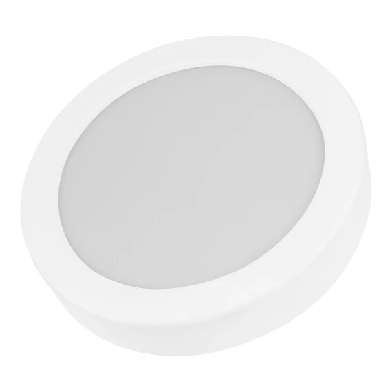 COMMEL LED panel 12W, kerek, fk., állítható színhőm., 900lm, beép. driverrel (337-318)
