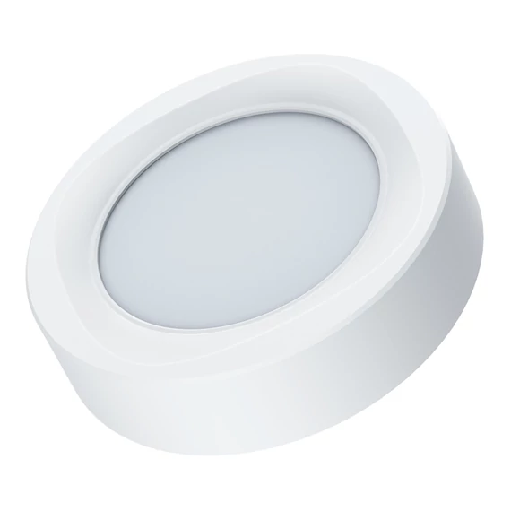 COMMEL LED panel 6W, kerek, fk., 4000K, 480lm, 120mm, beép. driverrel (337-366)