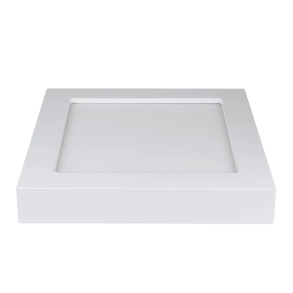 COMMEL LED panel 24W, négyzet, fk., 2700K, 1740lm, beép. driverrel (337-435)