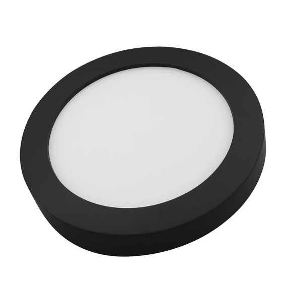 COMMEL LED panel 24W, kerek, fk., állítható színhőm., 2565lm, fekete (337-738)