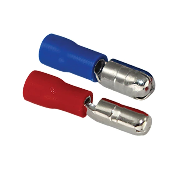 COMMEL Szigetelt toldó csatlakozó - csap, 0.5-1.5, 4mm, 25db (365-861)