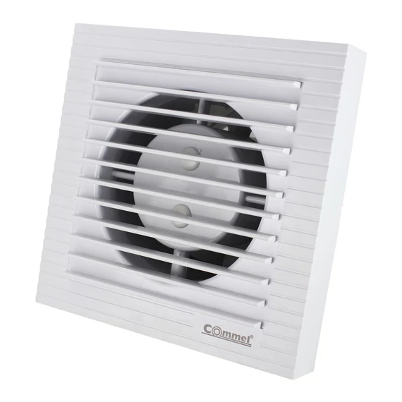 COMMEL Elszívó ventilátor, 100mm, 12W, 130m3/h, grav. zsaluval (420-101)