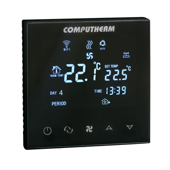 COMPUTHERM E300FC Wi-Fi fan-coil termosztát 2- és 4-csöves rendszerekhez (E300FC)