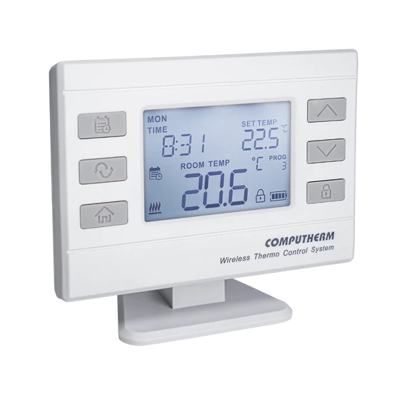 COMPUTHERM Q72RF (TRV) vez. nélküli prog. szobatermosztát állítómű vezérlésére (Q72RF (TRV))