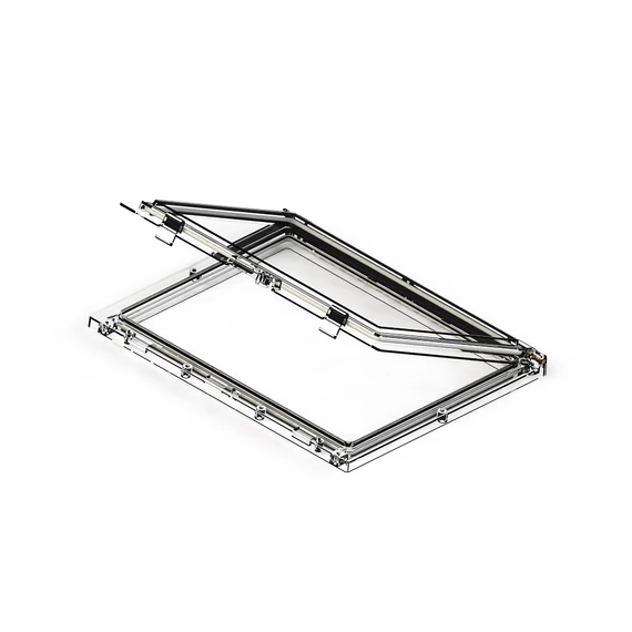 CSATÁRI PLAST Mérőkezelő ablak, 130x230mm, lakatolható, IP65 (CSP 99000021)