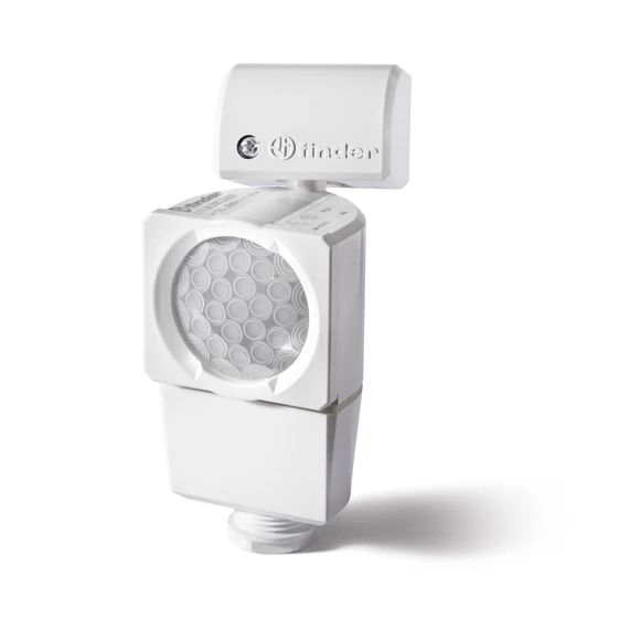 FINDER Mozgásérzékelő, alkonykapcsolóval, kültéri, 230VAC, 110° PIR 8m-érzékelésátmérő (181182300000) (18.11.8.230.0000)